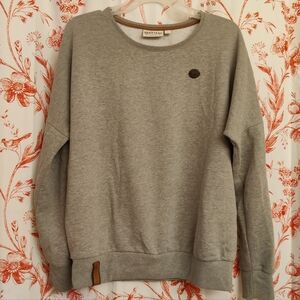 Naketano Men's (L) Gray Sweatshirt ultrasoft - bundle for discount